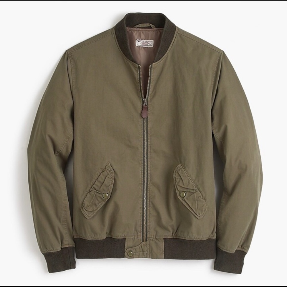 J. Crew Wallace and Barnes Bomber Jacket
